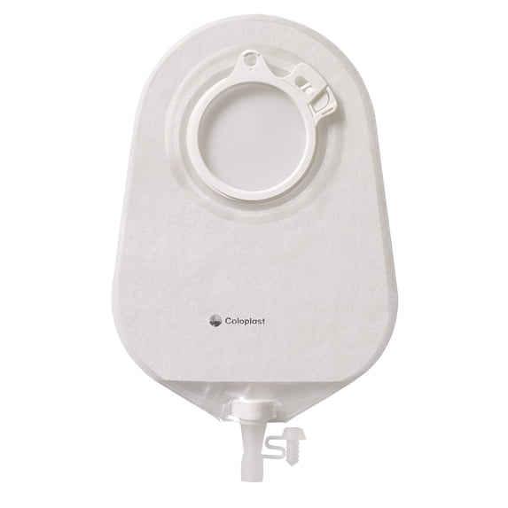 Assura® Two-Piece Drainable Transparent Urostomy Pouch, 10¾ Inch Length
