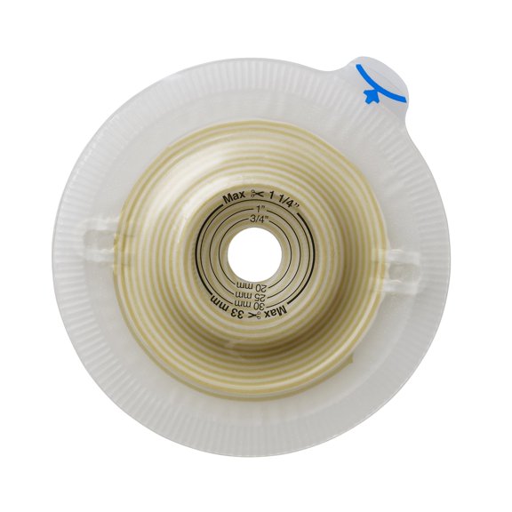 Assura Xpro Precut, Extended Wear Ostomy Barrier Silicone Based Adhesive 50 mm Flange 5 per Box 14235