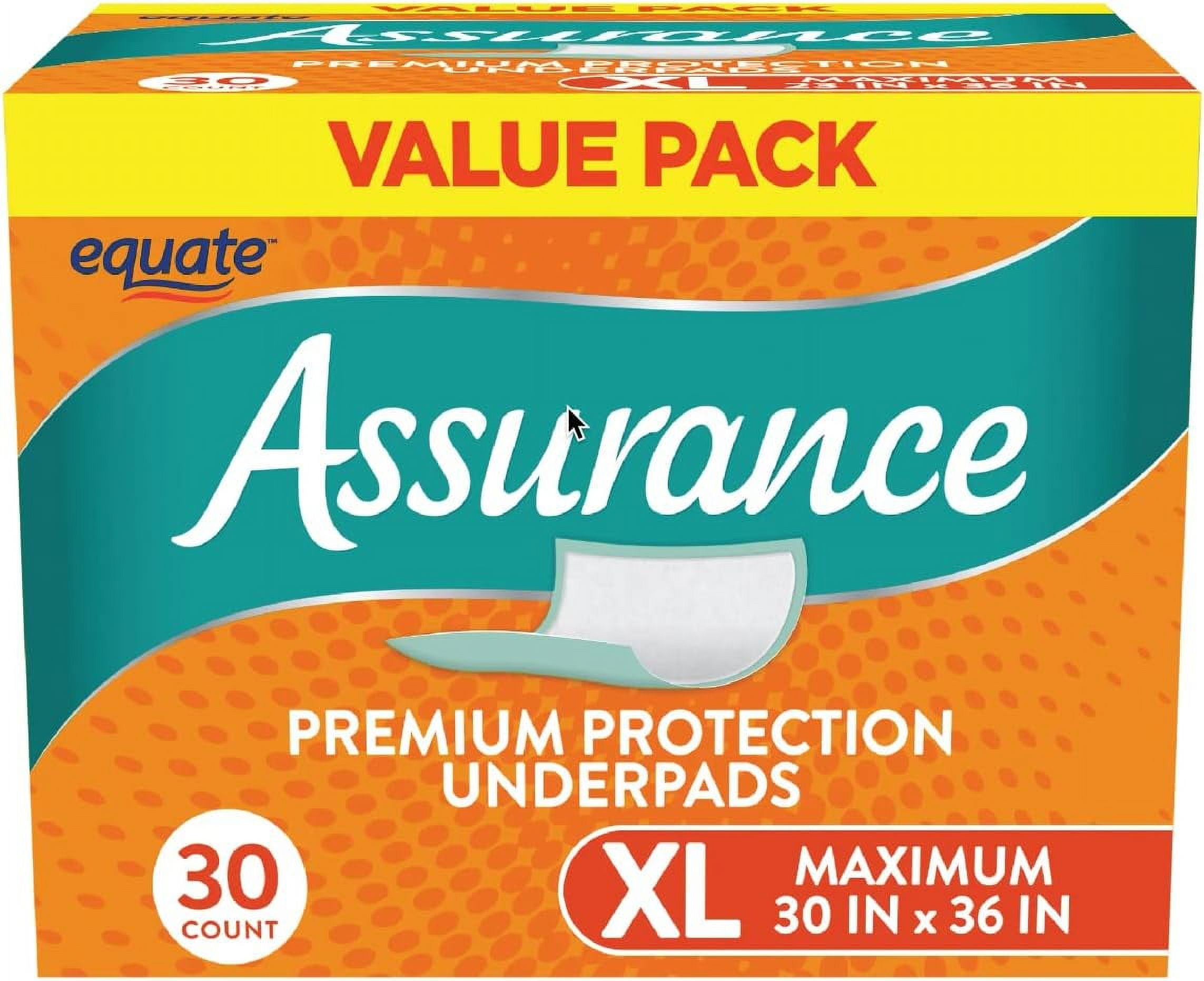 Assurance Unisex Premium Quilted Underpad Absorbent Protective Bed