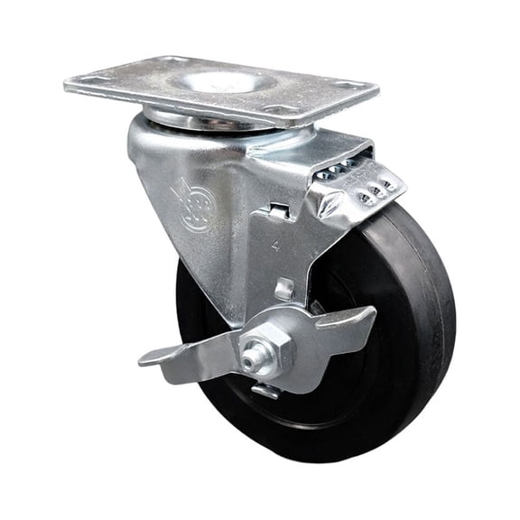 Assure Parts 190185B Replacement Caster with Brake - Service Caster Brand