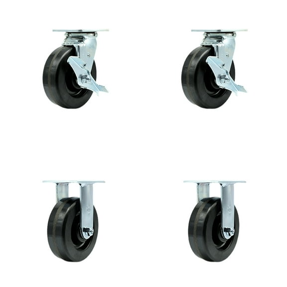 Assure Parts 190VCAST690 Replacement Caster Set with Brakes SCC
