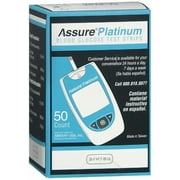 Assure Platinum Blood Glucose Test Strips, 50 Count