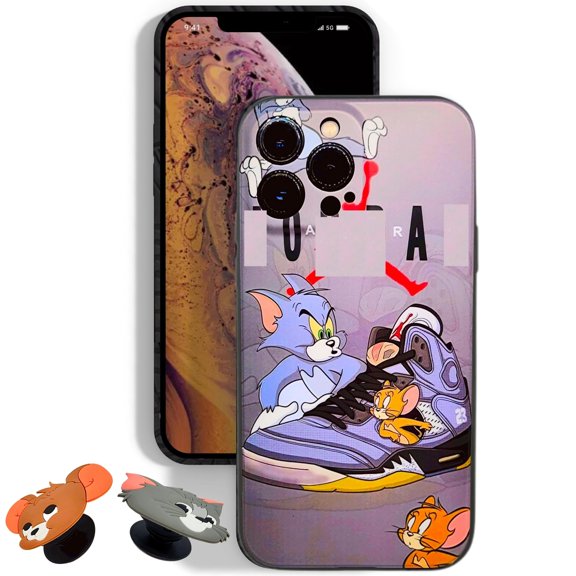Assureify Case for Apple iPhone – Colorful & Aesthetic Fun case with Anime - Cartoons Designs-T&J