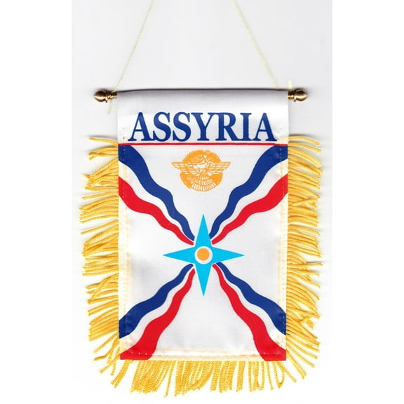 Assyria Window Hanging Flag