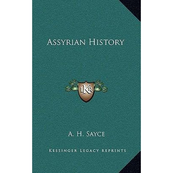 Assyrian History Hardcover