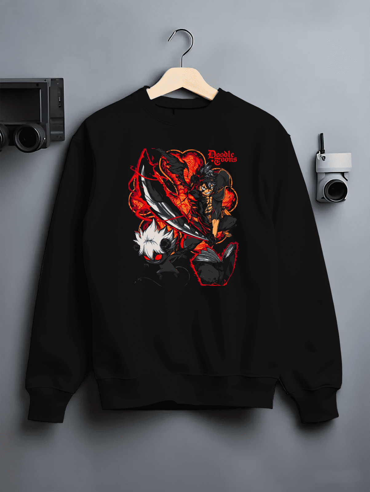 Asta x Liebe Demon Form Black Clover Anime Inspired Sweatshirt ,Holiday ...