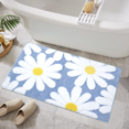 thumbnail image 1 of Astarin Cute Daisy Bath Mat, Ultra Soft Microfiber Bath Rug For Bathroom, Pink Floral Bathroom Rugs, Bathroom Rugs Non Slip Washable, Absorbent Non-Slip Shaggy Thick Bathroom Mat Quick Dry, 1 of 6