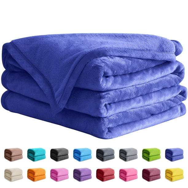 Astarin Throw Blanket Twin Size Navy Blankets Throws for Couch Beds Fuzzy and Cozy Blanket 60x80 inches Walmart Business Supplies