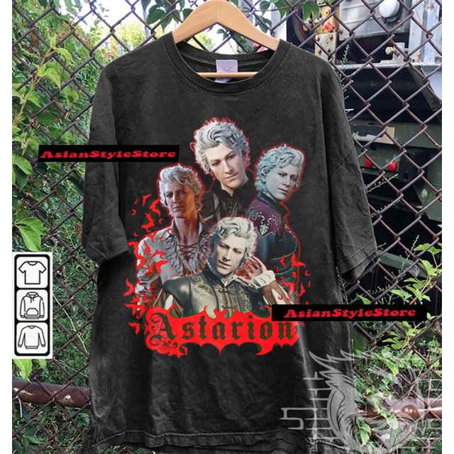 Astarion Baldurs Gate 3 Girl Dinner Vintage TShirt, Astarion Unisex