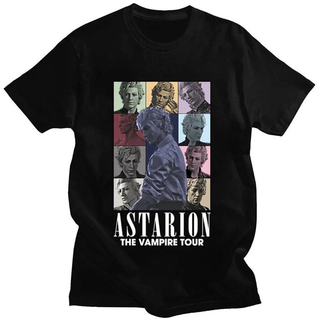 Astarion Girl Dinner T Shirt Baldur's Gate T Shirts Men Women Fashion