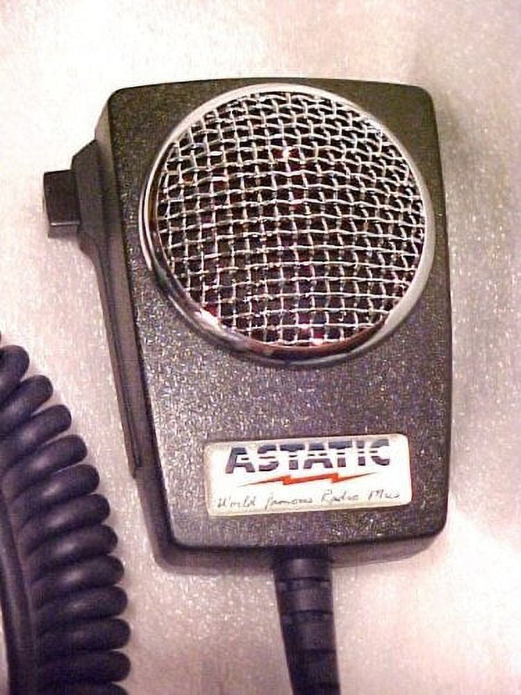 Astatic 302D104M6B Amplified Ceramic Power CB Microphone