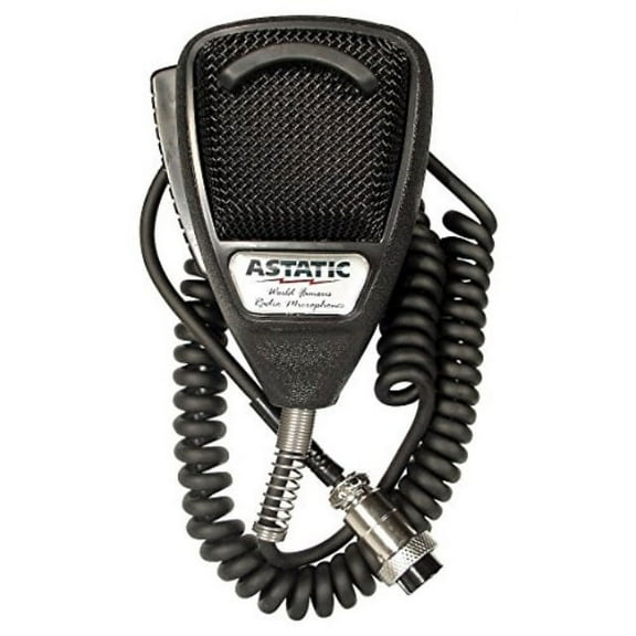 Astatic 636L Wired Dynamic Microphone, Black