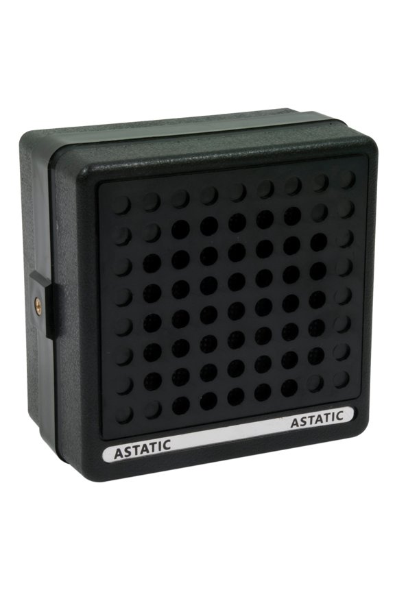 302-VS2 External CB Speaker 10W 8 Ohm Extension Speaker with Mounting Bracket-Black