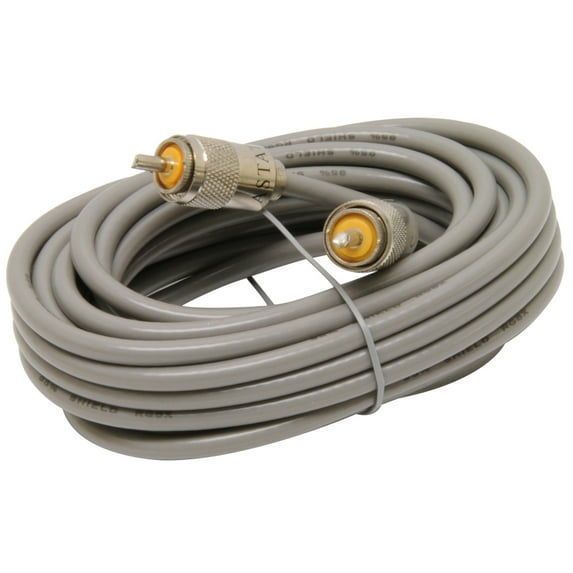 Astatic ASTATIC MINI 8 COAX 18FT GRAY