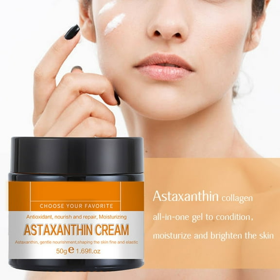 Astaxanthin Face Cream Anti Aging Moisturizing Quick Absorption Moisturizing Antioxidant Facial Cream