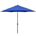 thumbnail image 1 of Astella 11' Aluminum Market Umbrella With Crank Lift in Polyester Pacific Blue, 1 of 8