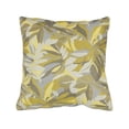 thumbnail image 1 of Astella TP24-FA24 24 x 24 in. Pacifica Dewey Yellow Accent Throw Pillow, Yellow, 1 of 2