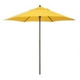 thumbnail image 1 of Astella 194061635711 9 ft. Wood-Grained Steel Market Patio Umbrella with Push Lift in Yellow Polyester, 1 of 3