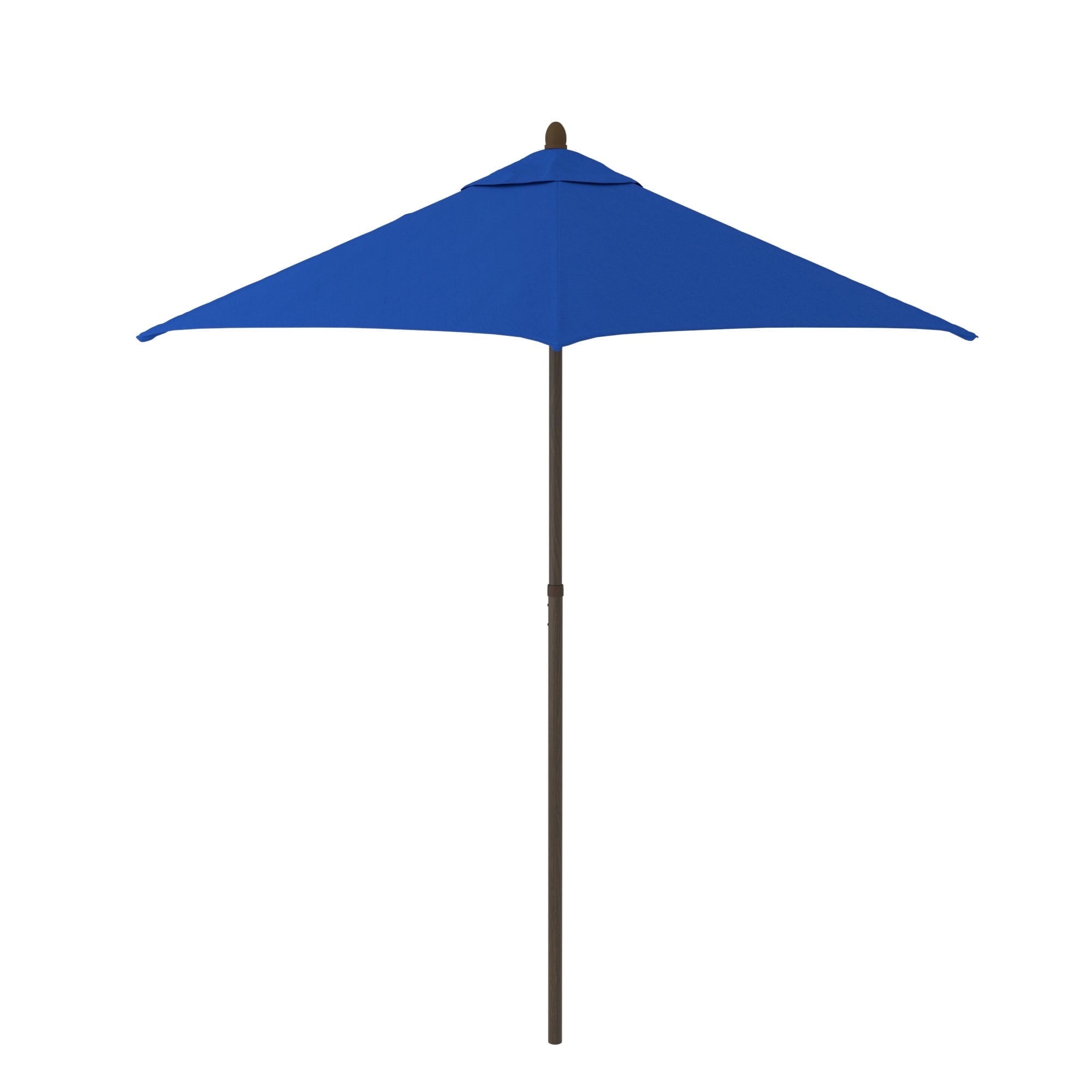 Astella 90" Pacific Blue Solid Print Hexagon Market Patio Umbrella