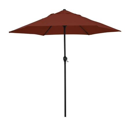 Astella 92.5" Brick Hexagon Market Patio Umbrella