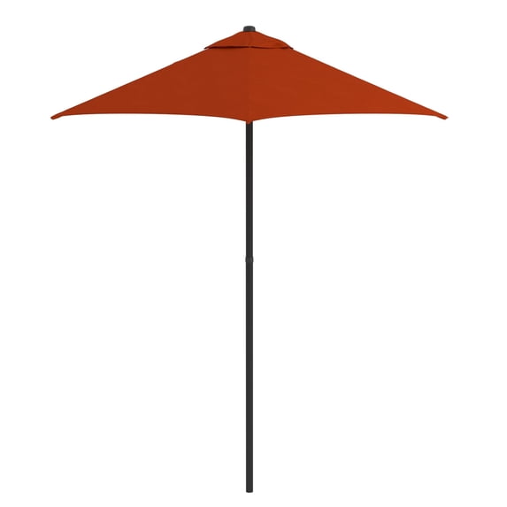 Astella 92.5" Tuscan Solid Print Hexagon Market Patio Umbrella