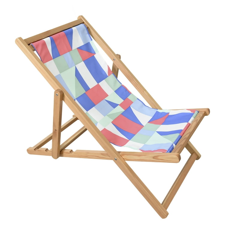 Astella Oasis Cabana Sling Chair in Quixotic Pattern Walmart