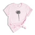 thumbnail image 1 of Aster Flower Shirt, September Flower Shirt, September Birthday Shirt, Birthday Shirt, Birth Month Flower Shirt, Flower Shirt, 1 of 1