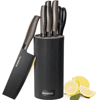 Thyme & Table 20-Piece Cutlery Set, Black - Walmart.com