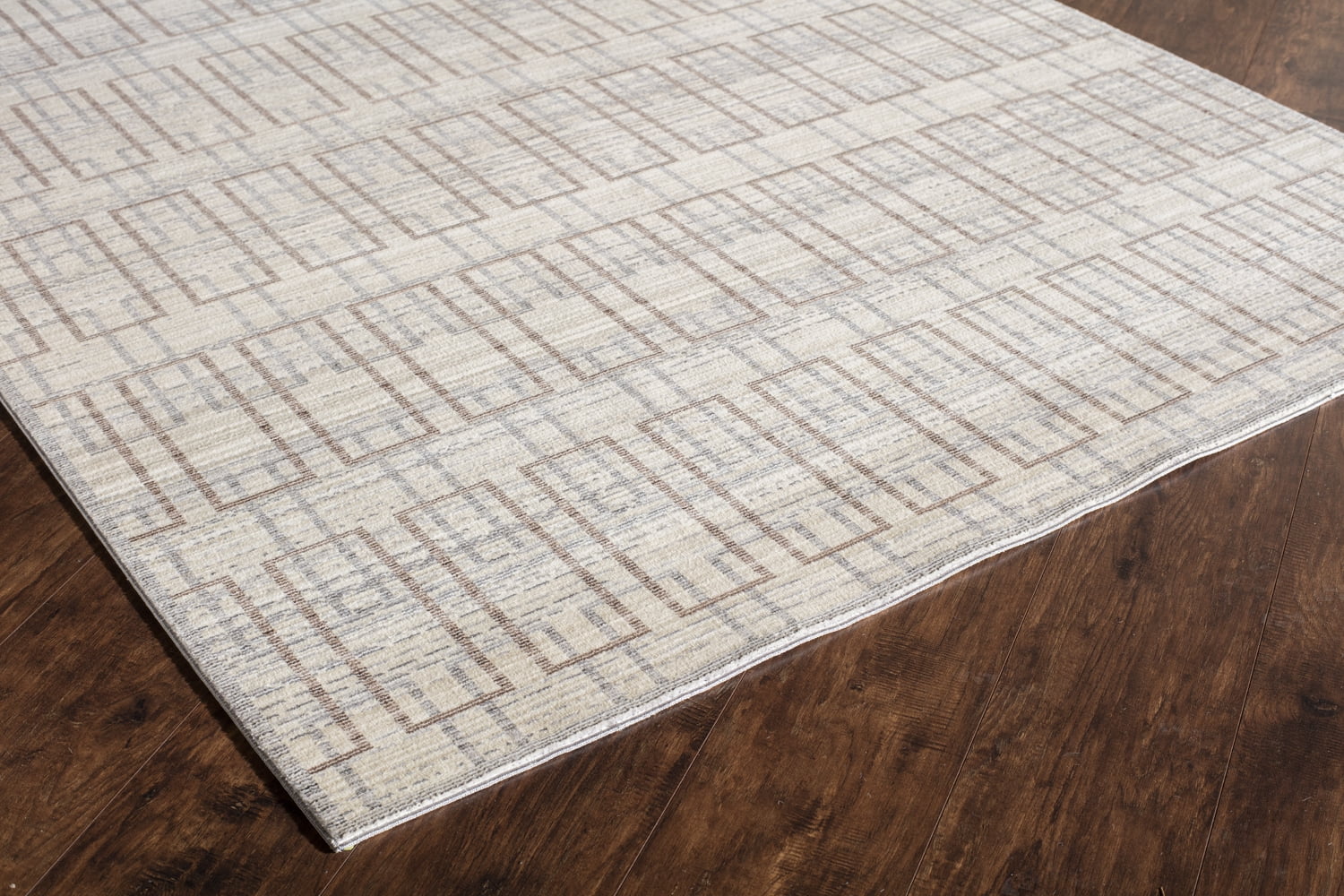 Rugs America Asteria 8' x 10' Rug in Ivory Gray