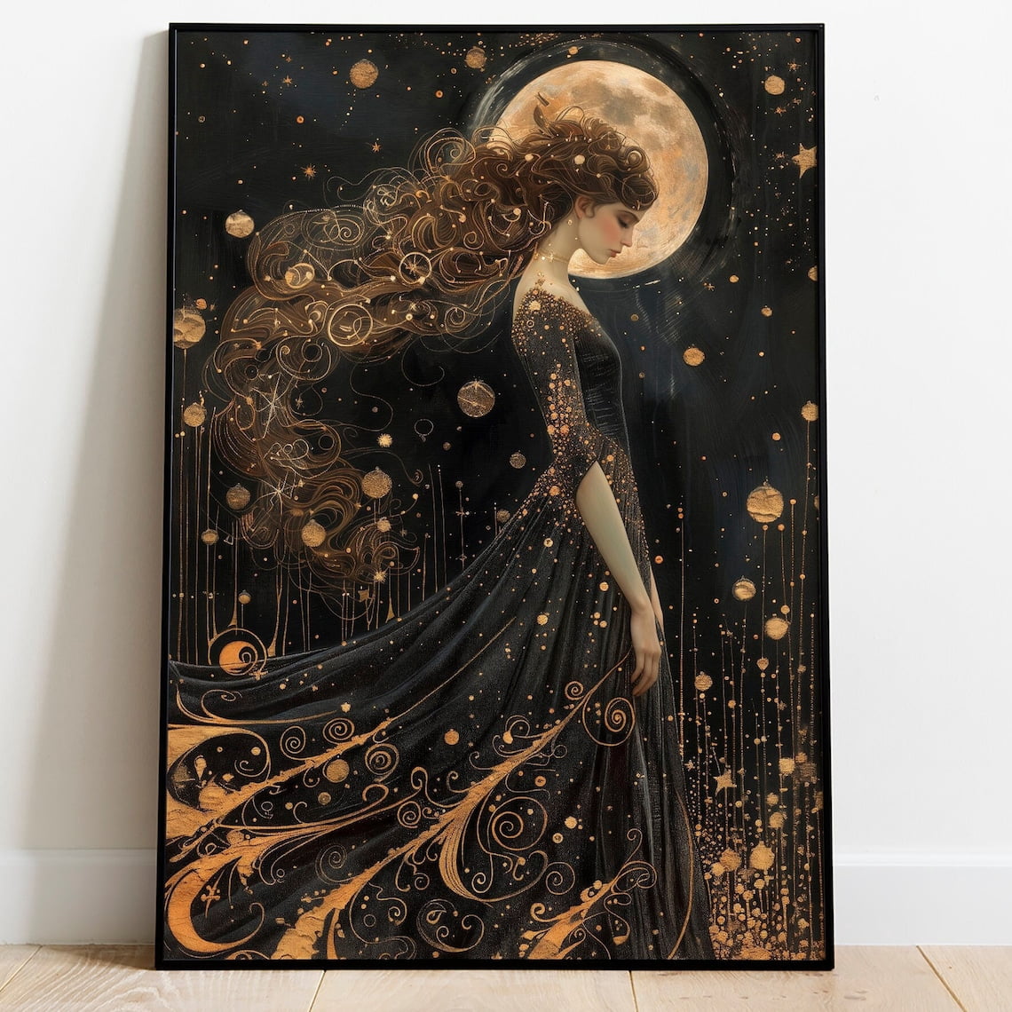 Bindu: The Primordial Divine Energy Wall art Unframed
