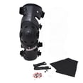 thumbnail image 1 of Asterisk Carbon Cell Pro - Advanced Knee Protector Brace (Right Only) for Motocross, Snowboarding, Wakeboarding, Off-Roading, Football, & More - Size XL, 1 of 9