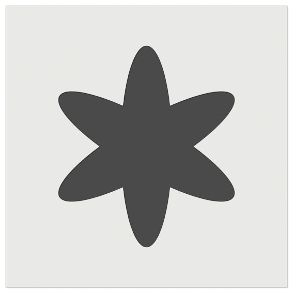 Asterisk Symbol DIY Cookie Wall Craft Stencil - 5.5 Inch