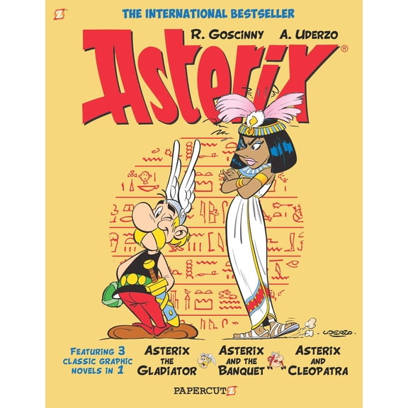 Asterix: Asterix Omnibus #2 : Collects Asterix the Gladiator, Asterix and the Banquet, and Asterix and Cleopatra (Series #2) (Paperback)
