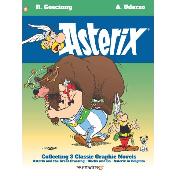 Asterix: Asterix Omnibus #8 : Collecting Asterix and the Great Crossing, Obelix and Co, Asterix in Belgium (Series #8) (Hardcover)