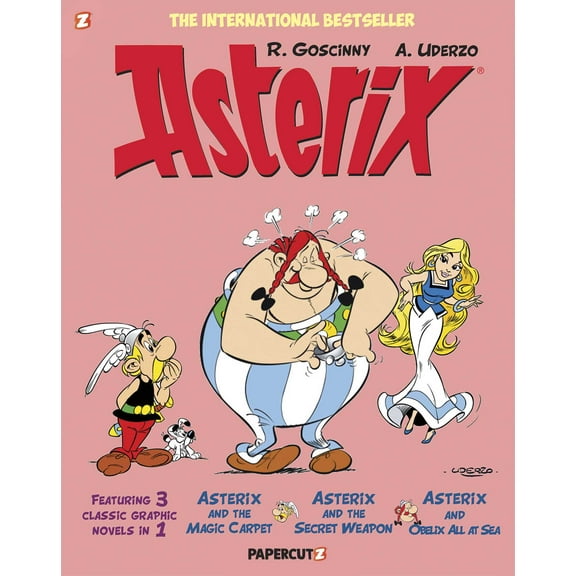 Asterix: Asterix Omnibus Vol. 10 : Collecting "Asterix and the Magic Carpet," "Asterix and the Secret Weapon," and "Asterix and Obelix All at Sea" (Series #10) (Paperback)
