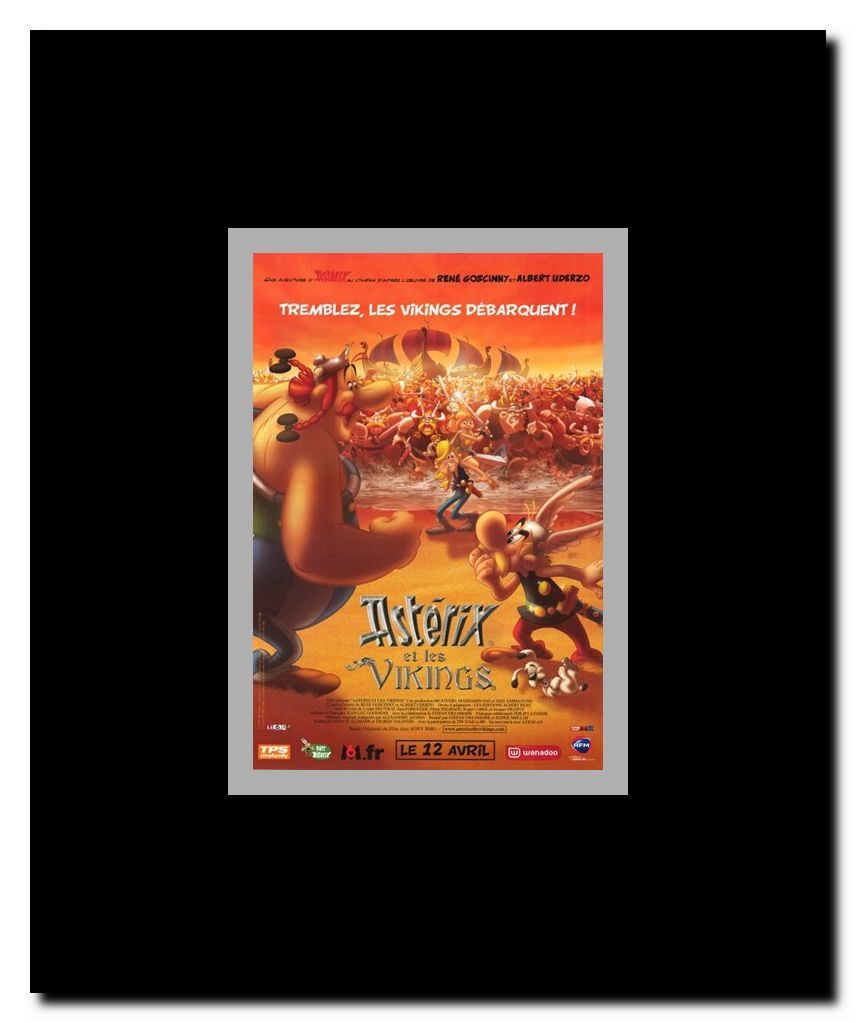Asterix and the Vikings Framed Movie Poster