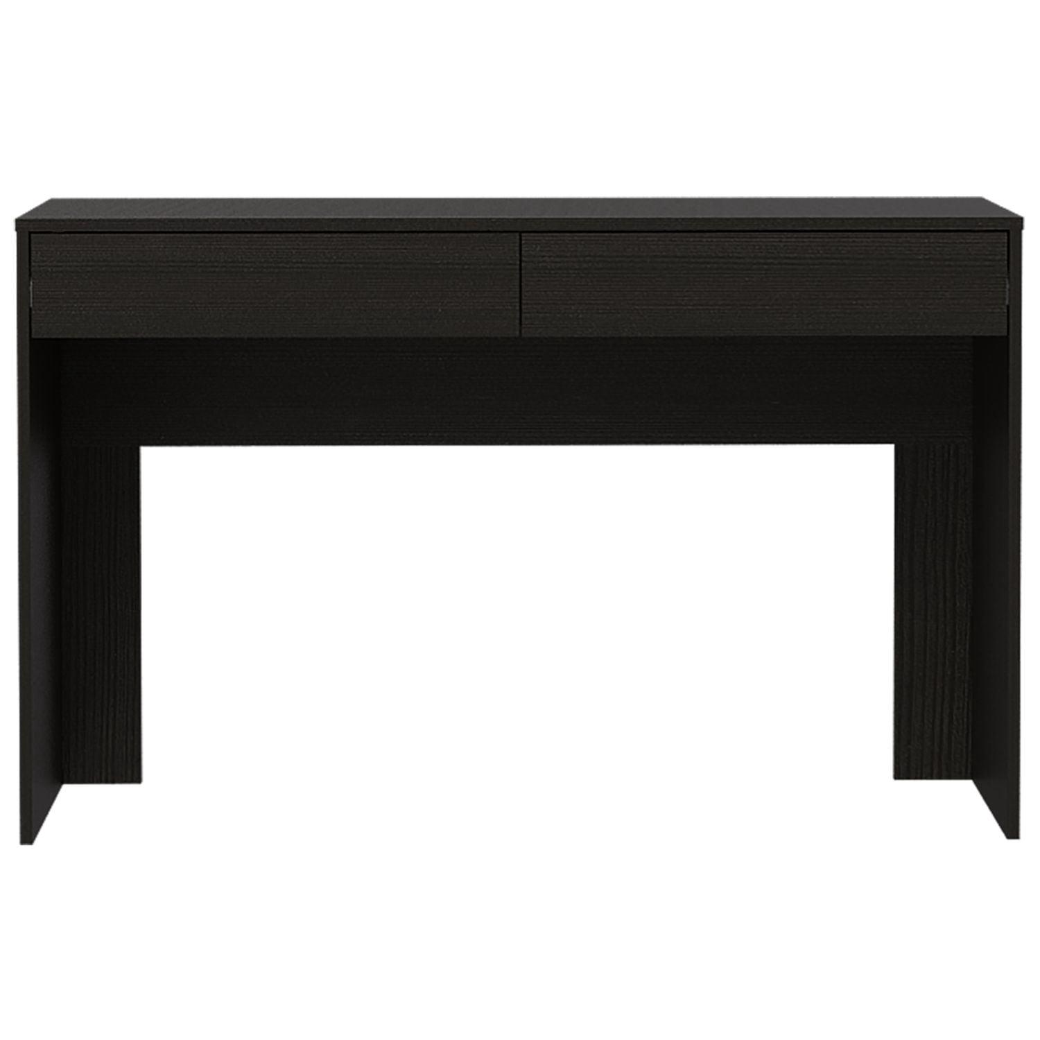 Asteroutdoor Wenge 2-Drawer Computer Desk