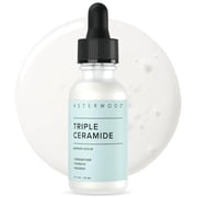 Asterwood Triple Ceramide Barrier Serum   Hydrating, Calming & Strengthening Facial Serum with Ceramide Complex, Squalane & Hyaluronic Acid   1 fl oz