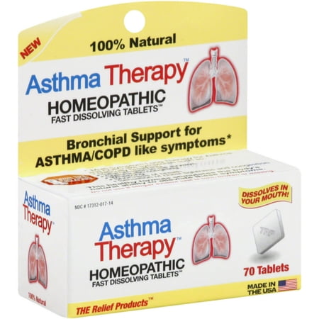 Asthma Therapy Fast Dissolving Tablets, Homeopathic - 70 Ea