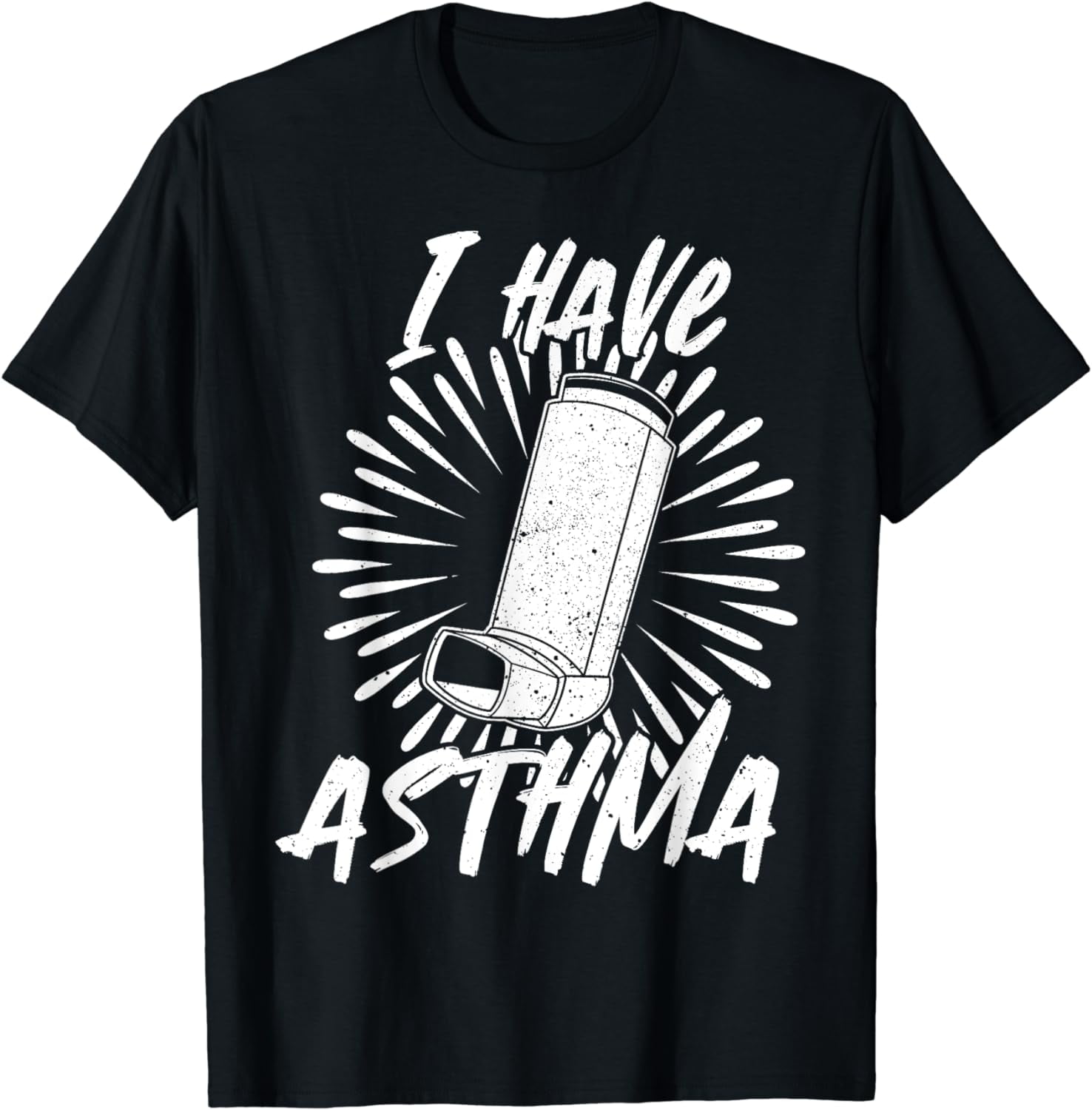 Asthma awareness inhalers wheezy breathing asthmatic allergy TShirt