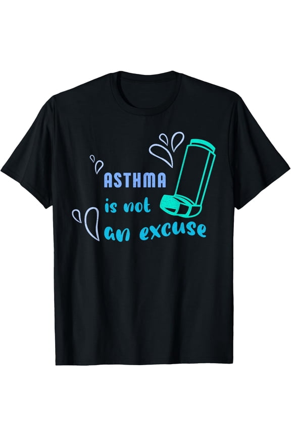 Asthma awareness inhalers wheezy breathing asthmatic allergy T-Shirt