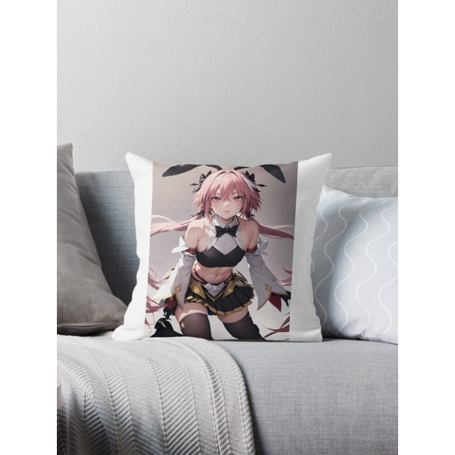 Astolfo 6 Fate Grand Order Fanart Throw Pillow Covers Cases Cushion
