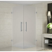 Aston Sen989f-34-10 Vanora 34" Wide X 34" Deep X 72" High Frameless Hinged Shower