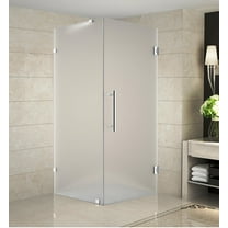 Aston Sen988f-30-10 Aquadica 30" Wide X 30" Deep X 72" High Frameless Hinged Shower