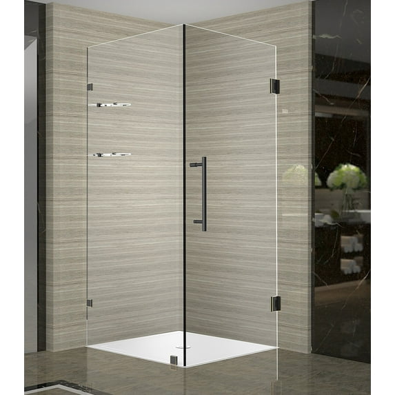 Aston Sen993-36-10 Aquadica Gs 36" Wide X 36" Deep X 72" High Frameless Hinged Shower