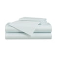 thumbnail image 1 of Aston & Arden Bamboo Rayon Sheet Sets, 4-Piece, 250 Thread Count, Modern, Hypoallergenic, Queen, Blue, 1 of 8