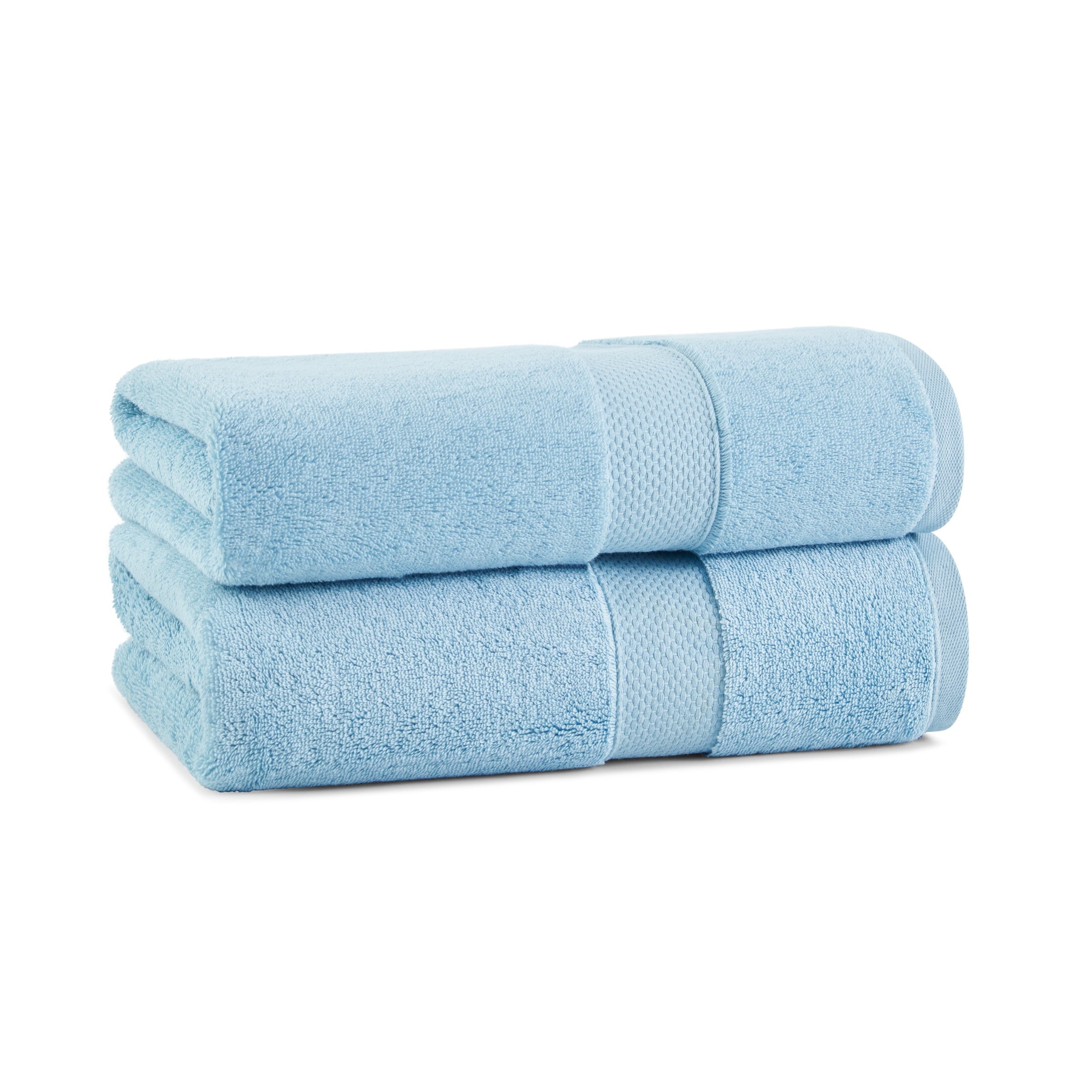 Aston & Arden Pool Blue Egyptian Cotton Bath Towels Set