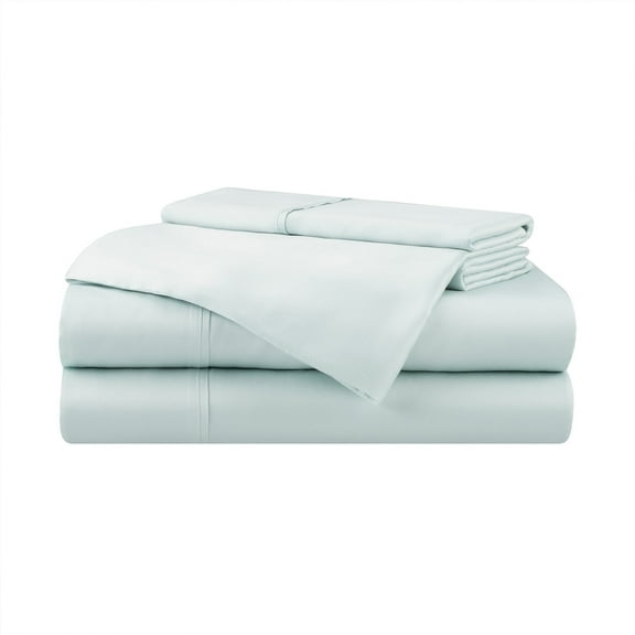 Aston & Arden Eucalyptus Tencel Sheet Set Blue - California King