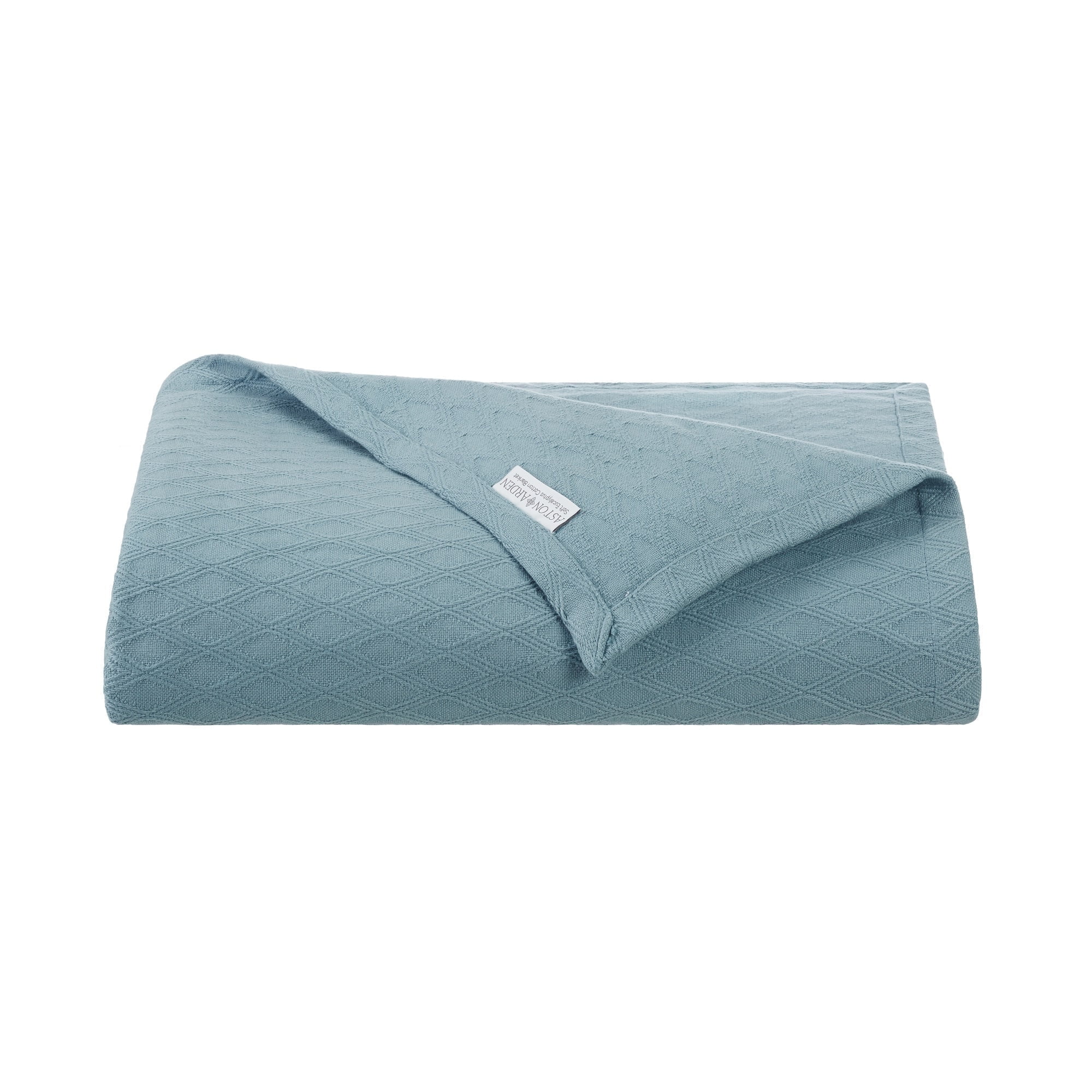 Teal Twin Cooling Eucalyptus Cotton Bed Blanket
