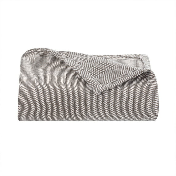 Aston & Arden Luxury Premium Ringspun Cotton Chenille Blanket (Bed Size Options), 5-Star Hotel Quality, Heavyweight